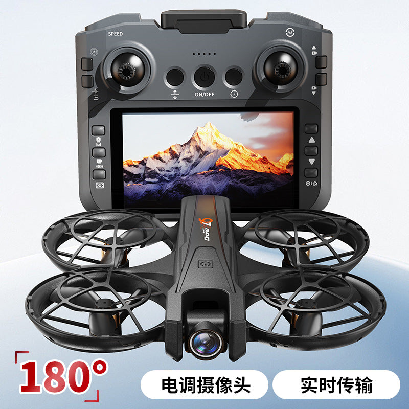 Cross-Border YL05Drone Flying Across Large Screen Without Phone Aerial Photography HD Optical Flow Brushless Toy Airplane