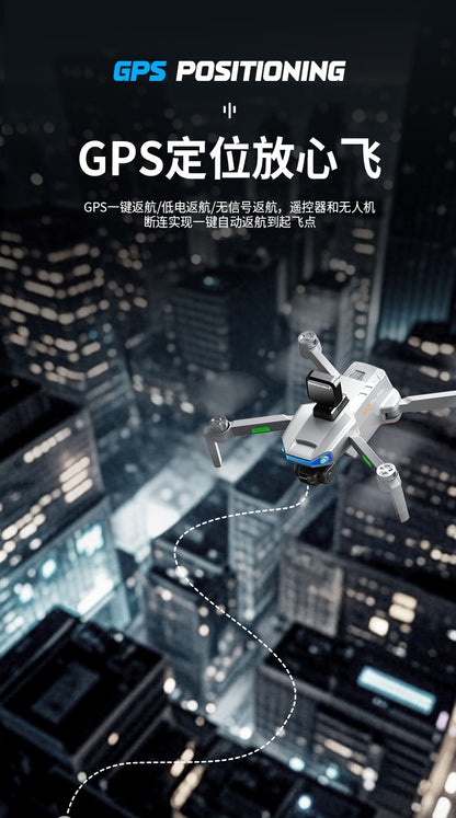 Cross-Border AE3Drone remote control with screen brushless GPS Three-axis gimbal Obstacle Avoidance Drone Remote Control Aircraft