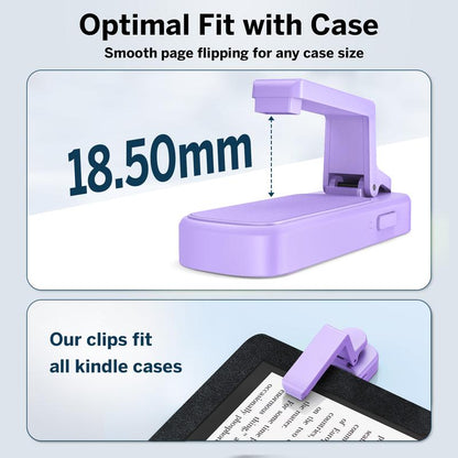 DATAFY Page Turner Ring for Kindle, Hands-Free Remote Control with Storage Bag, Camera Shutter & Video Recording, eReaders Clicker for Kindle iPad iPhone Tablets,TikTokShopBlackFriday