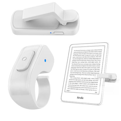 DATAFY Page Turner Ring for Kindle, Hands-Free Remote Control with Storage Bag, Camera Shutter & Video Recording, eReaders Clicker for Kindle iPad iPhone Tablets,TikTokShopBlackFriday