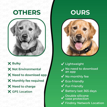 Cross-border Pet Tracker Applicable Apple Find My Designed iOS Anti-lost Device Waterproof Bone Protective Case