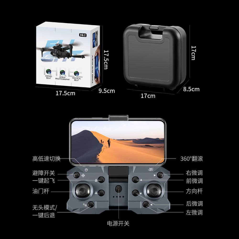Cross-Border New Products K10MAX High-definition Aerial Photography Drone Four-way Obstacle Avoidance Optical Flow Localization Folding Four-axis Remote Control Aircraft