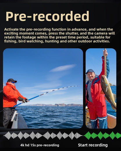 Cross-Border New Handheld Camera 4K Action Camera HD Outdoor Sports Shooting Handheld Vlog Pocket Camera