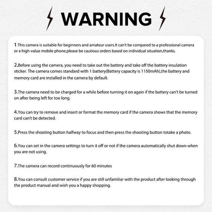 4K 64MP Digital Camera, 3.0 Inch 180° Flip Screen Vlogging Camera With LED Fill Light, 18X Digital Zoom Camera With Rechargeable Battery, 32GB TF Card