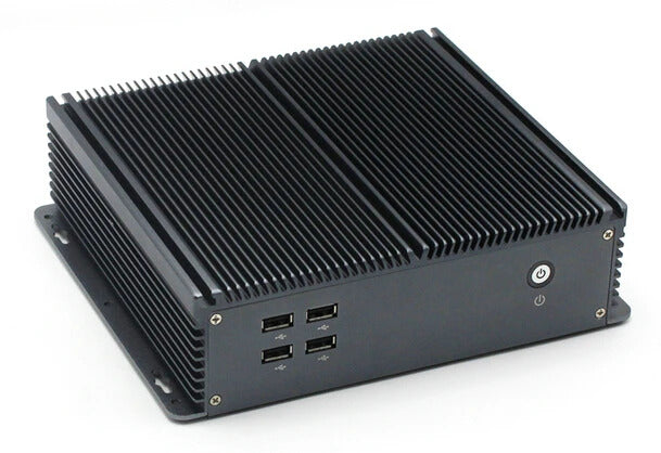 Embedded Computer IPC Fanless Mini Industrial BOX PC For Intel J1900 CPU 6*COM \ LPT \ 2* Giga LAN \ VGA \ 2G RAM \ Barebone 12V