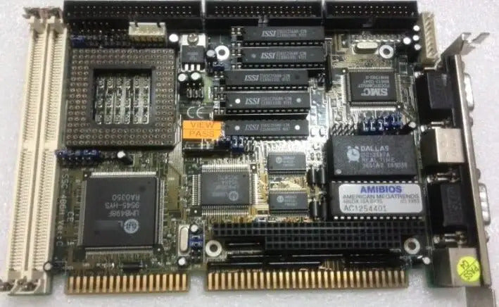 SSC-486H 100% OK Original IPC Board ISA Slot Industrial motherboard Half-Size CPU Card PICMG1.0