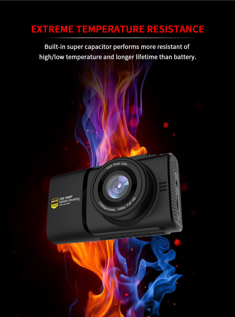 Cross-border Recorder HD Car Camera WiFi DVR Three-lens Dash Cam Factory Wholesale