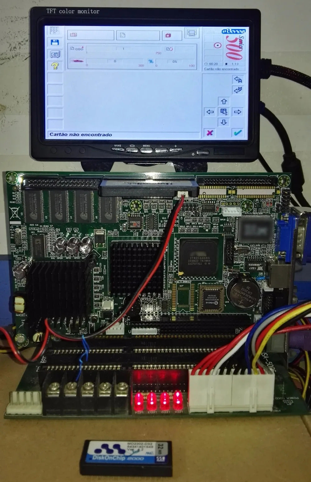 FB-2501 New IPC ISA Board 486 FB2501 Industrial motherboard Half-Size CPU Card PICMG1.0 PC/104 Onboard CPU RAM For CNC EDM