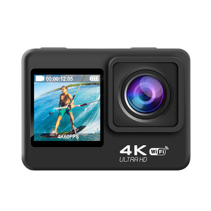 Cross-border Action Camera  Anti-Shake Touch Dual Screen wifi Camera  Sports DV Camera Source Factory