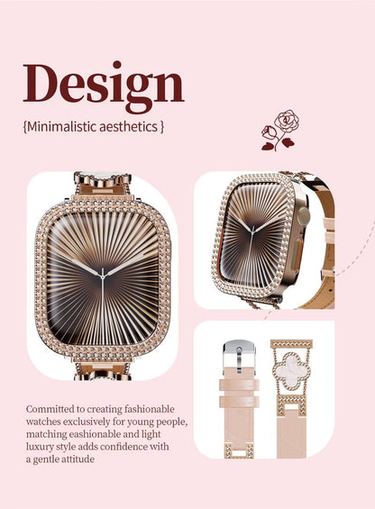 2025 Fashion Smart Watches for Women, Touch Screen Watch, Answer/Make Calls/100+ Sports Modes/Message Reminder, DIY Watch Dials, Wearable Devices, Smart Watches for iPhone/Andriod, Gift for Wife, Girl Friend