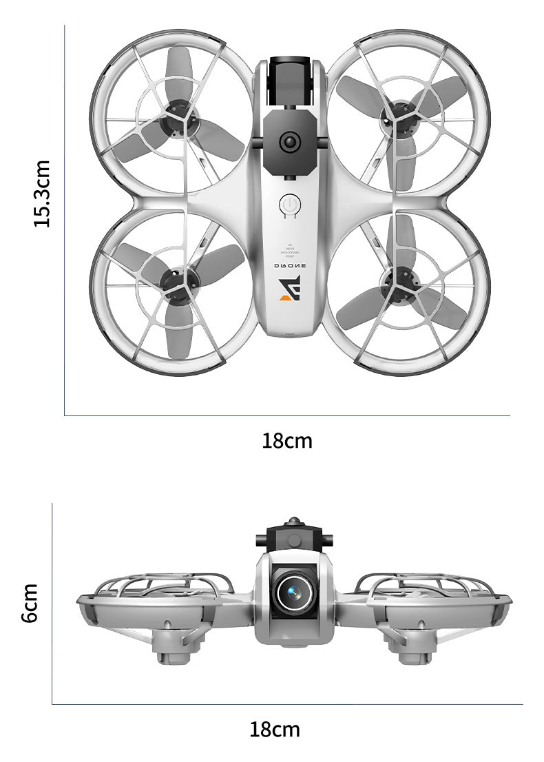 Cross-Border Z4Drone Large Screen Aerial Photography Brushless Quadcopter Obstacle Avoidance Anti-Collision Flying Machine Toy Remote Control Airplane