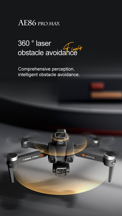 AE86Digital Image Transmission Obstacle Avoidance HD Professional Aerial Photography Drone Anti-Shake Auto Return GPS Remote control aircraft