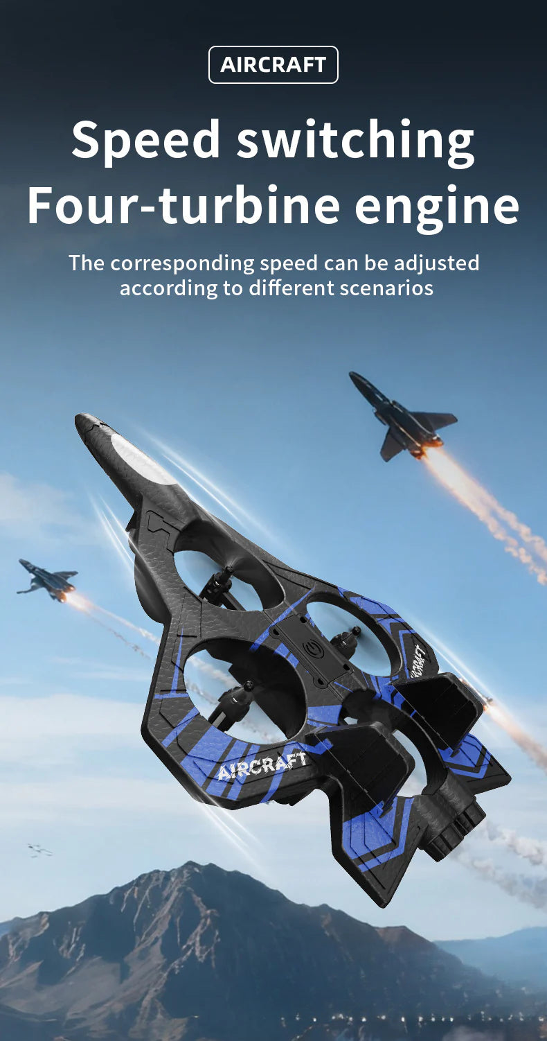 Cross-border G1 Stunt Aircraft Fighter Glider Foam Aircraft Drone Small Model Aircraft Toy for Elementary School Students and Boys