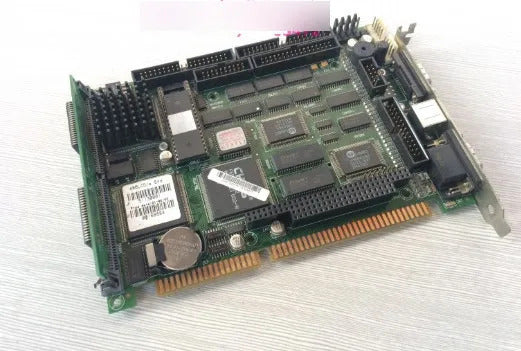 486LCD/S STD 100% OK Original IPC Board ISA Bus Industrial Motherboard Half-Size CPU Card PICMG1.0 Mainboard with CPU RAM