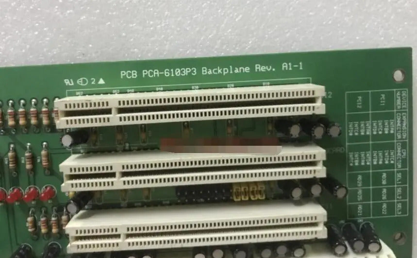 PCA-6103P3 Very Nice Embedded IPC Industrial Backplane Board PICMG 1.0 BUS Expansion 3*PCI Slot