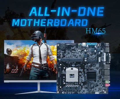 HM65Supports second and third generations LGA988CPU Computer motherboard all-in-one memory gaming laptop integrated graphics