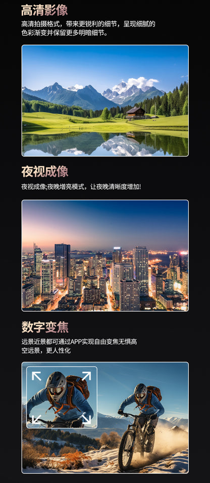 AE60High-definition professional aerial photography drone with touchscreen, digital image transmission, automatic return, and airdrop capability GPS Remote control aircraft