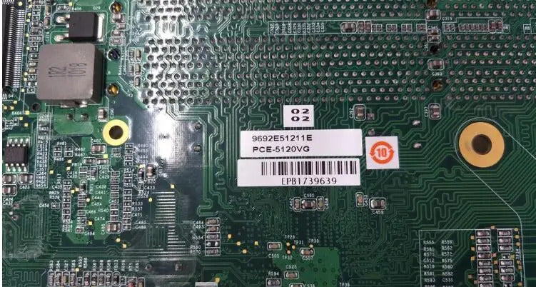 PCE-5120VG REV.A2 100%OK IPC Board  PCE-5120 Full-size CPU Card ISA Industrial Embedded Mainboard PICMG1.0 With CPU RAM No-FAN