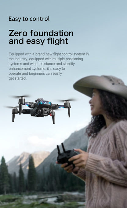 Cross-Border XT505Uav GPS Positioning Brushless Motor HD Dual Camera Aerial Photography Obstacle Avoidance Remote Control Aircraft Drone