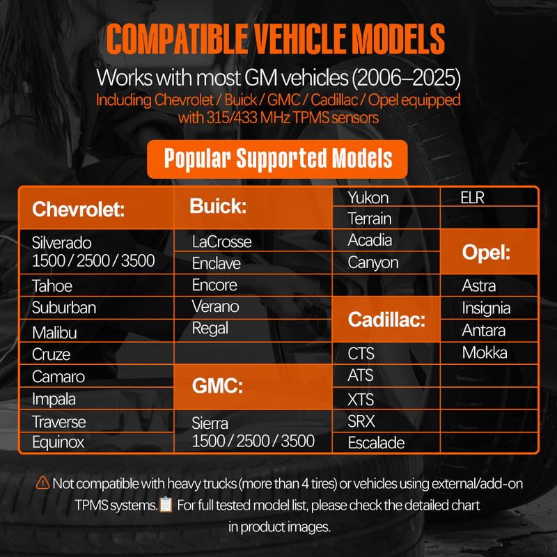 VXDAS EL-50448 TPMS Relearn Tool for GM Tire Sensor TPMS Reset Tool Tire Pressure Monitor system Activation Tool OEC-T5 for GM Buick/Chevy/Cadillac Series Vehicles 2023 Edition TikTokShopBlackFriday