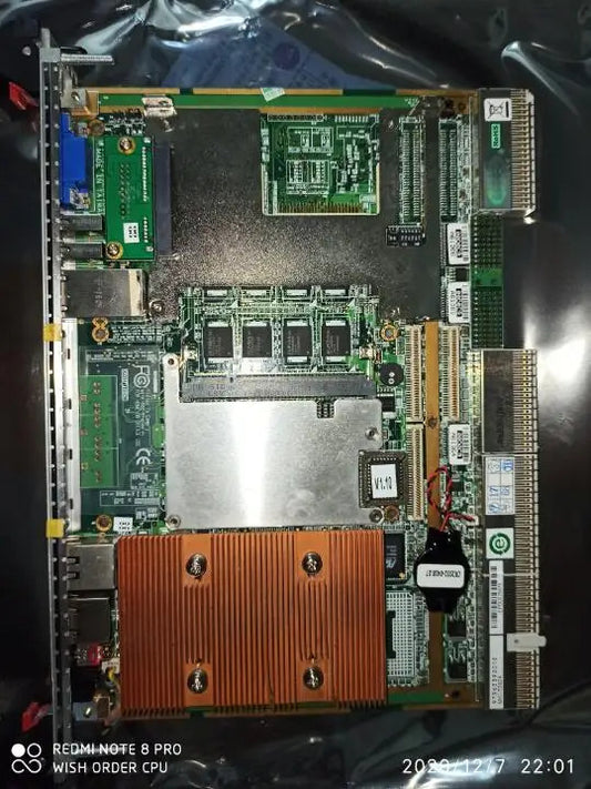 MIC-3392A 100% Test OK Original CPCI Machine Embedded Motherboard 1U CPU Board Industrial Mainboard  MIC-3392 with CPU RAM HDD
