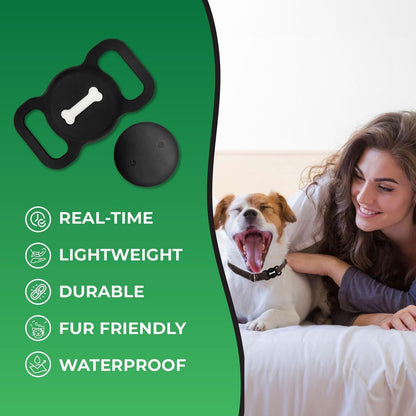 Cross-border Pet Tracker Applicable Apple Find My Designed iOS Anti-lost Device Waterproof Bone Protective Case