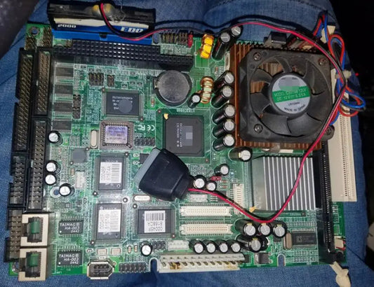 EBC5612 A1.3 100% OK Original IPC Board 3.5" Motherboard Embedded 3.5 inch Industrial Mainboard PC/104 ISA with 2*LAN CPU RAM