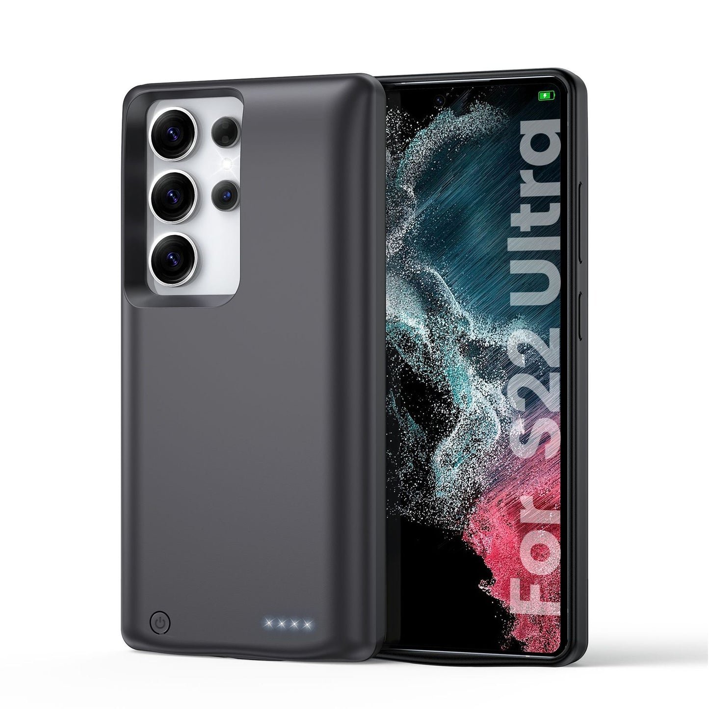 Applicable to Samsung S25/24/S23/S22ultra Back Clip Battery Power Bank Soft Gel Cross-Border Amazon Sale