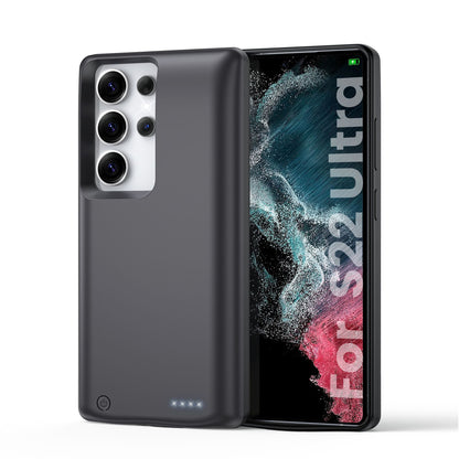 Applicable to Samsung S25/24/S23/S22ultra Back Clip Battery Power Bank Soft Gel Cross-Border Amazon Sale