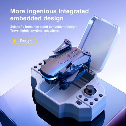 Cross-Border KY910Mini Folding Drone4K High-definition dual-camera aerial photography quadcopter with altitude hold remote control aircraft