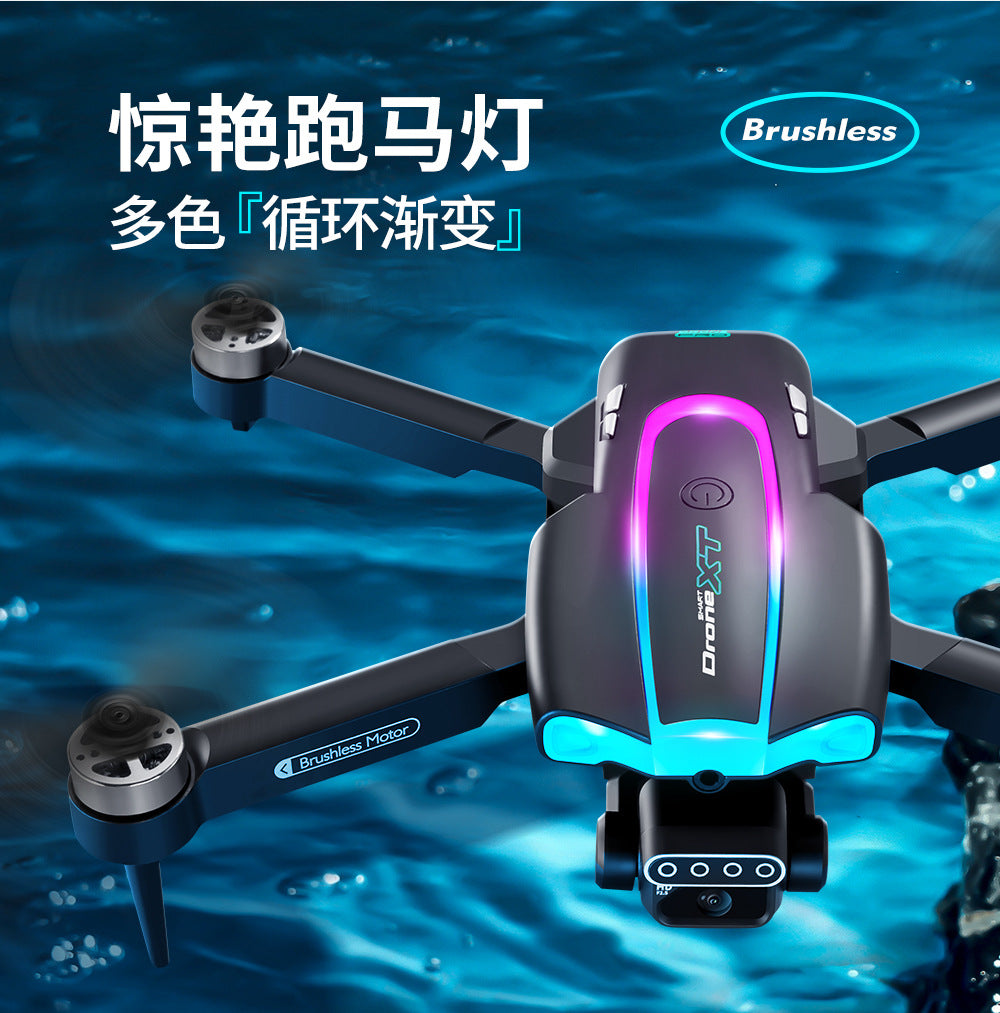 XT105Drone Obstacle Avoidance Dual Servo Aerial Photography Quadcopter Brushless Motor Remote Control Aircraft Drone Cross-Border