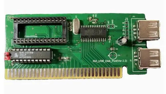 ISA To USB Card Computer ISA-2USB Card ISA to U disk ISA interface to USB interface adapter card for industrial control