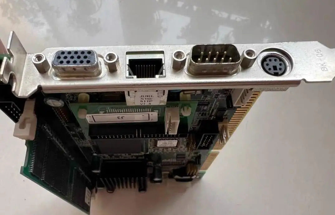 JUKI-510-300 100% OK Original IPC Embedded Motherboard JUKI-510/511P Industrial Mainboard Half-Size CPU Card with CPU RAM