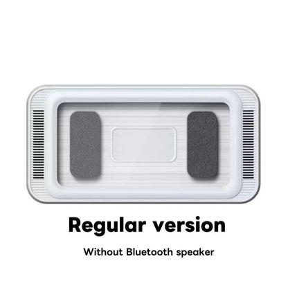 Waterproof Bluetooth-compatible Speaker with 360° Rotating Touch Screen, Shower TV-like Phone Mount for Video Viewing, Music & Bath Time in Bathroom, Kitchen & Pool, Waterproof Wireless Speaker