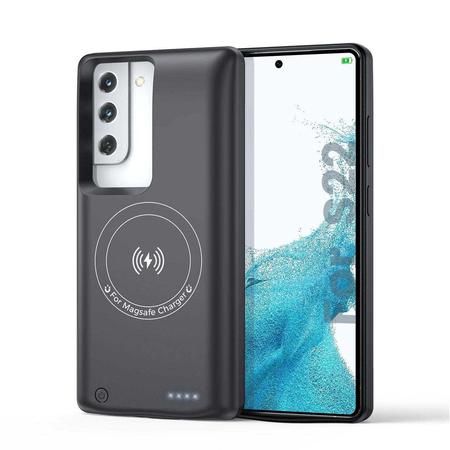 Cross-border Amazon Back Clip Battery Compatible with Samsung s25ultra/24/23/22p Wireless Back Clip Power Bank