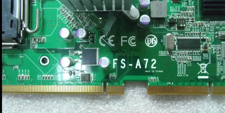 FS-A72 100% OK Board Original Embedded IPC Full-size CPU Card ISA Industrial Mainboard PICMG 1.3 PCIE PCI Bus with CPU RAM 2*LAN