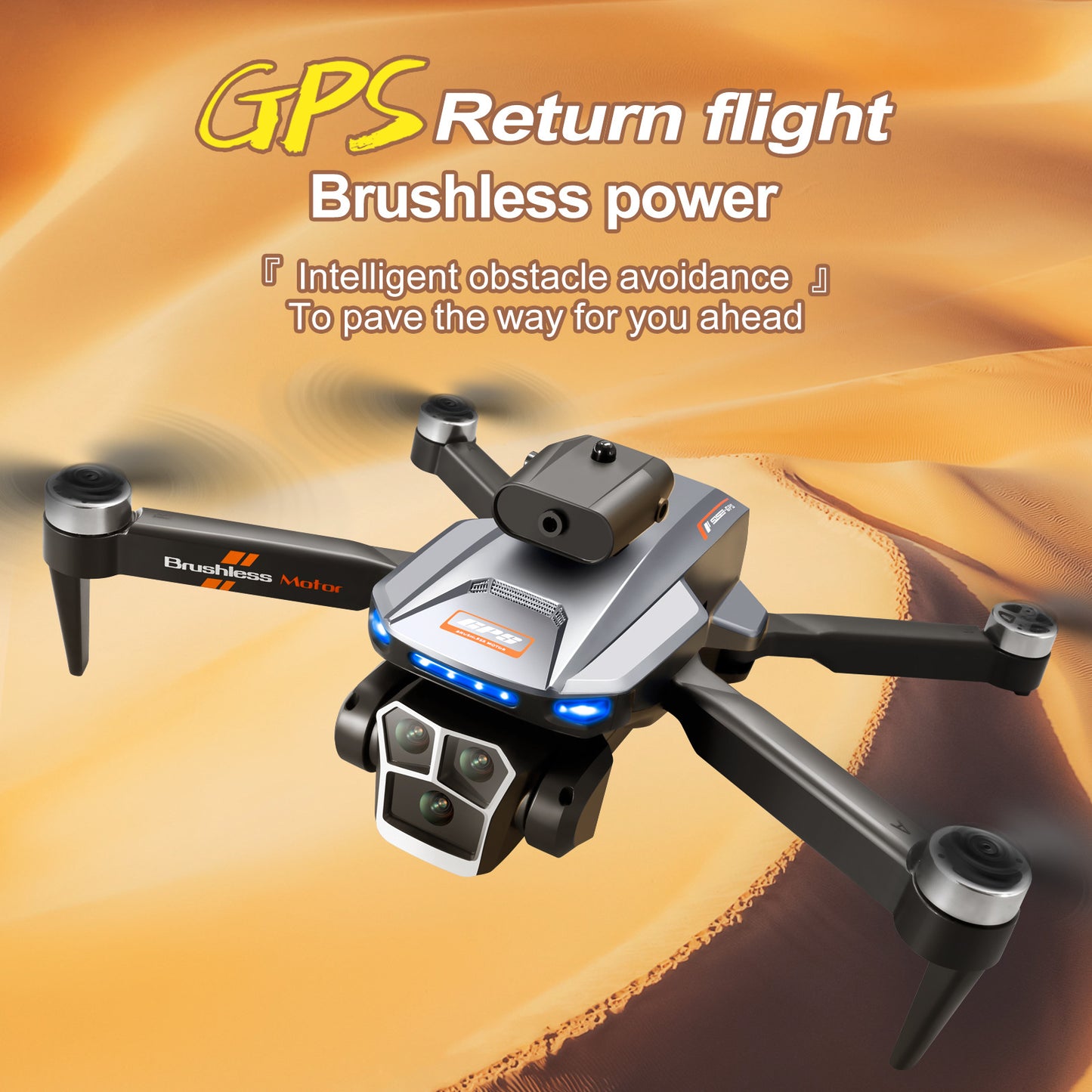 Cross-Border S158Drone remote control with screen brushless motor HD aerial photography GPS Intelligent Positioning Remote Control Drone