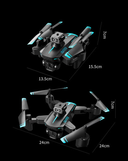 Cross-Border KY605S Drone Three-Camera Aerial Photography Four-Sided Obstacle Avoidance Remote Control Aircraft Optical Flow Positioning Quadcopter
