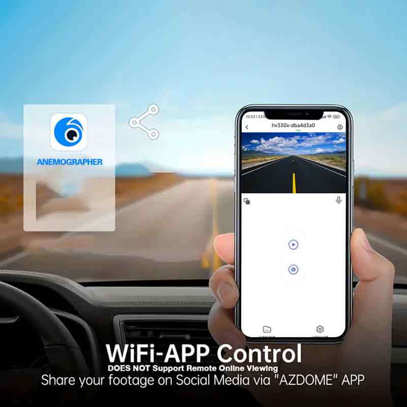 Cross-border HD Dash Cam wifi Mobile Phone Interconnection Starlight Night Vision Dual Lens Car Mount DVR Driving Record