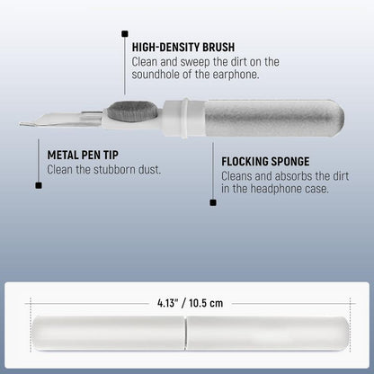 Cleaner Kit for Airpods,Earbuds Cleaning kit for Airpods Pro 1 2 3, Multi-Function Cleaning Tool with Brush for Wireless Earphones Bluetooth Headphones Camera and iPhone