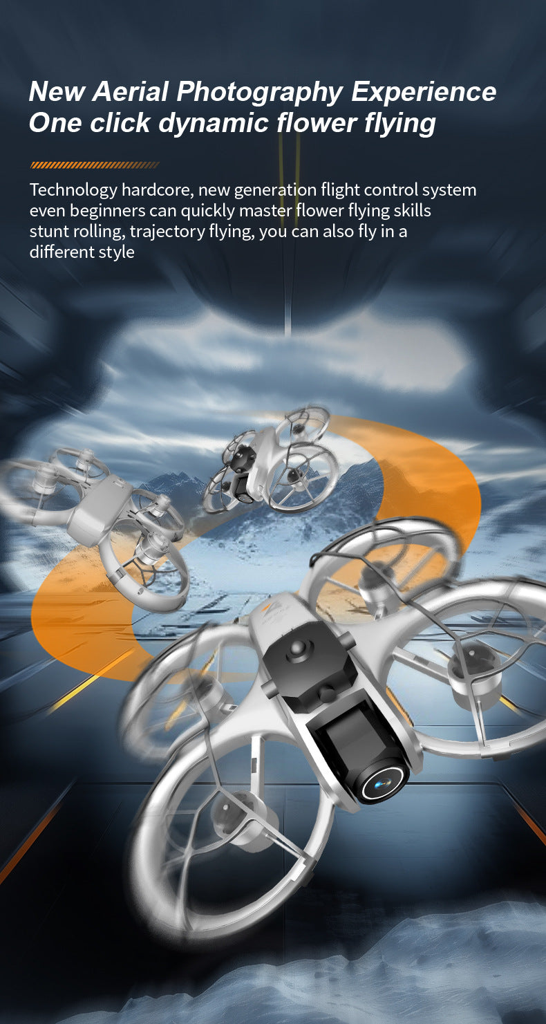 Cross-Border Z4Drone Large Screen Aerial Photography Brushless Quadcopter Obstacle Avoidance Anti-Collision Flying Machine Toy Remote Control Airplane