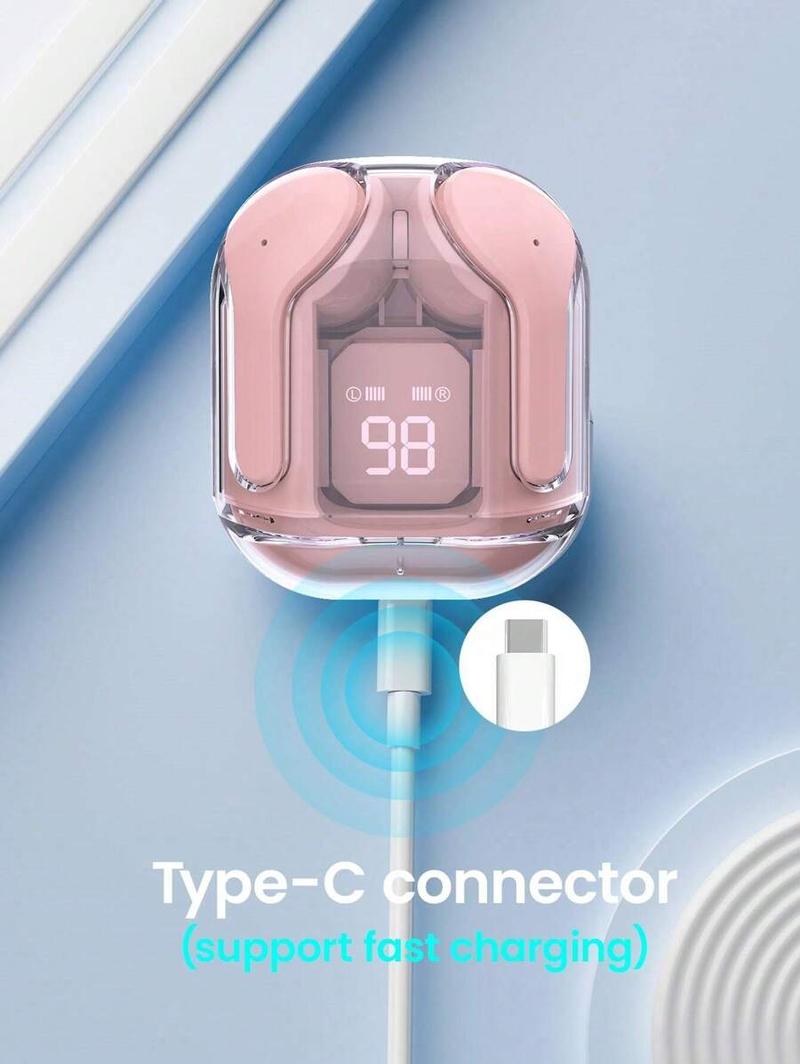 In-ear Bluetooth Headphones for Sports, Compact and Portable Wireless Headset with Nodelay, High-quality Audio - Earphones Electronic Earbuds