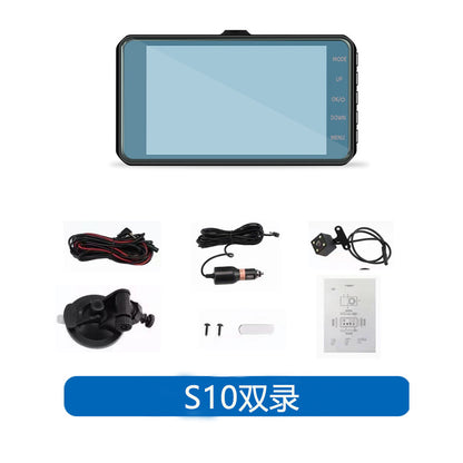 Wow4Touch Screen Dash Cam HD Dual Lens Reversing Camera1080P Dual Front and Rear Camera Recording