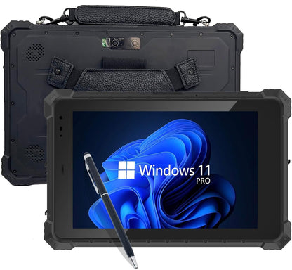 Rugged Tablet W10N,10.1 Inch Windows 11 Pro,8GB+128GB,Intel N5100,IP68 Waterproof,700nit Sunlight Readable,4G,LTE,GPS,WiFi 6 Heavy Duty Industrial Outdoor Work Tablet PC