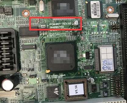PCM-9577 Rev.A2 100%OK PCM-9577F Original Embedded IPC Motherboard Industrial Mainboard SBC PC/104 Bus PCI Slot with CPU RAM FAN