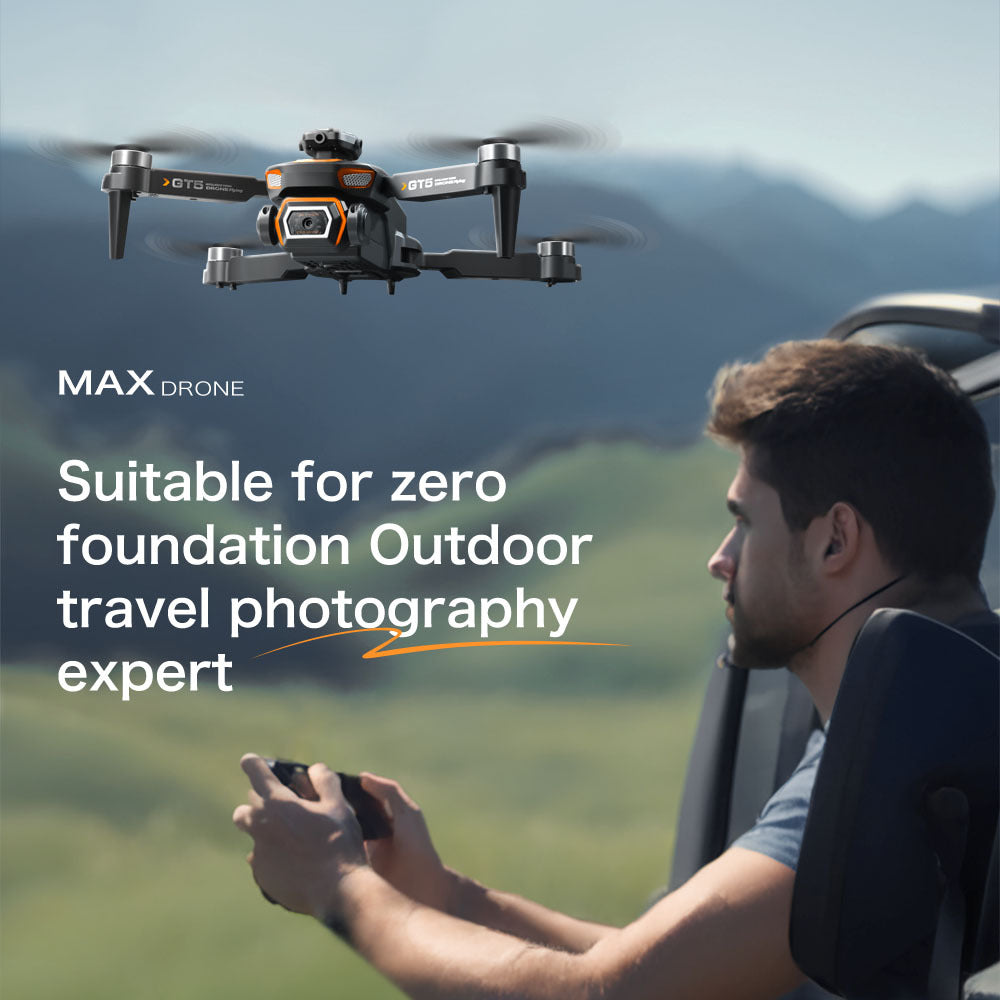 Cross-Border GT5MAX Drone with screen control, optical flow positioning, quadcopter with brushless motor, remote control airplane toy