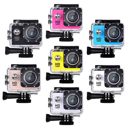 Cross-border new anti-shake action camera full HD outdoor shooting DV Cycling Diving Head-Mounted Sports Camera