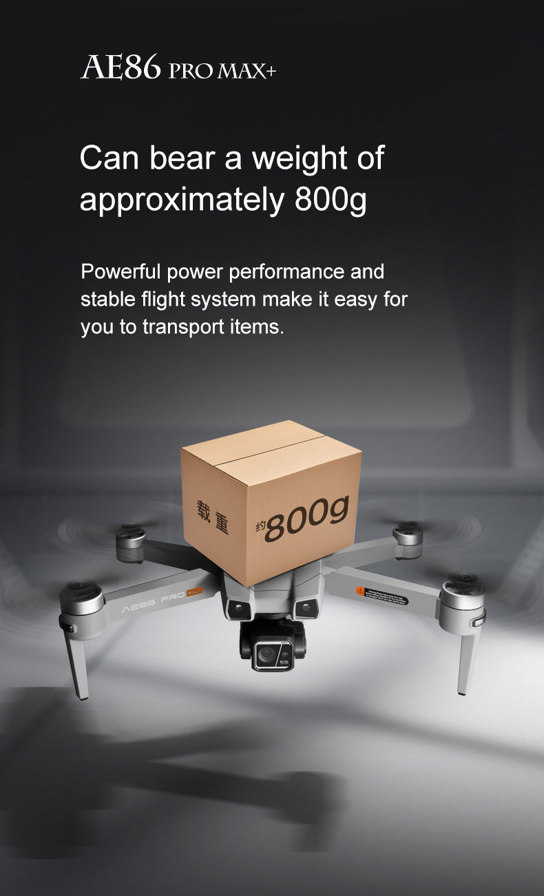AE86+Digital image transmission with touchscreen obstacle avoidance HD professional aerial photography drone automatic return GPS Remote control aircraft
