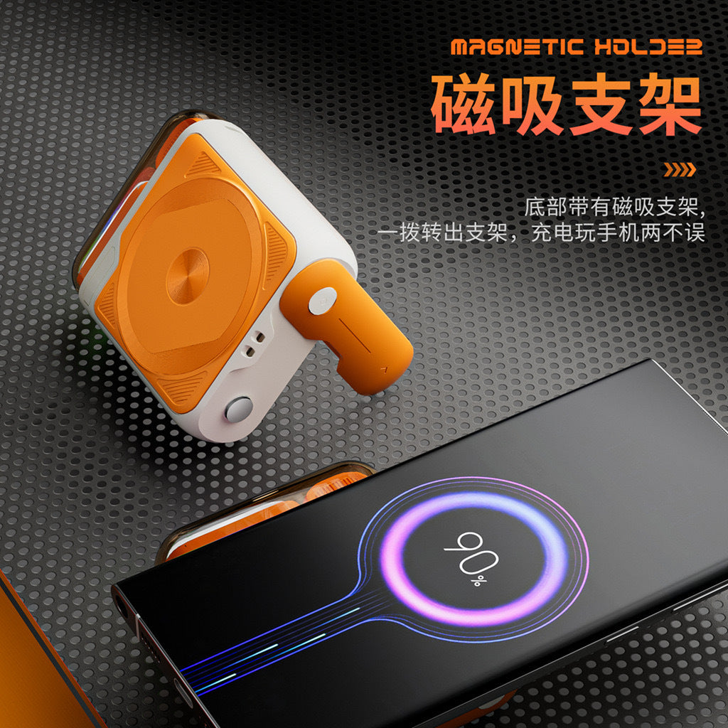 Mini Creative Magnetic Wireless MagSafe Power bank multifunctional with built-in cable super fast charging portable charger20W