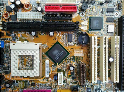 GA-6VEML GA-6VEM 100% OK Original Motherboard ISA Mainboard 8601T  With 3PCI VGA LPT 1 ISA Slot CPU Industrial Board